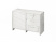 Тумба для документов Festus FI-12-01.G 1222x460x806 (Хромикс Белый/Камень Пьетра Гриджиа черный)