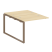 Проходной наборный элемент рабочей станции Metal System Style БО.ПРС-СП-2.1 1000x1475x750 (Дуб Наварра/Серый металл)