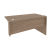Стол-приставка правый к опорным элементам Onix O.SPR-3.7R 1380x720x750 (Тиквуд Светлый)