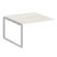 Проходной наборный элемент переговорного стола Metal System Style БО.ППРГ-2 1200x1235x750 (Дуб Наварра/Серый металл)