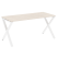 Стол рабочий VR.L-SRX-4.7 1580x720x750 (Тиквуд Темный/Белый металл)