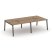 Рабочая станция 2-х сторонняя SN-5A.DRS-031 (1960х1232х750) (Тиквуд Светлый/Металл Антрацит)