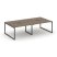 Рабочая станция 2-х сторонняя SN-4O.DRS-051 (1960х1632х750) (Тиквуд Светлый/Металл Антрацит)