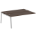 Проходной наборный элемент рабочей станции Metal System Style БА.ПРС-СП-2.5 1800x1475x750 (Дуб Наварра/Серый металл)