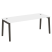 Стол руководителя на деревянных опорах Onix Wood Direct OW.SRR-6.8 1980x800x750 (Тиквуд Темный/Дуб Светлый)