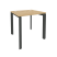 Стол рабочий на П-образном м/к Onix O.MP-SP-0.7 780x720x750 (Тиквуд Темный/Белый Металл)