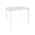 Стол рабочий на П-образном м/к Onix O.MP-SP-1.7 980x720x750 (Тиквуд Темный/Белый Металл)