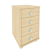 Тумба подкатная 4 ящ. Style Л.ТМ-4 420x450x714 (Вяз Благородный)
