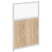 Перегородка комбинированная 1150 Rand RP115SG80 800x22x1150 (Дуб Сонома светлый)