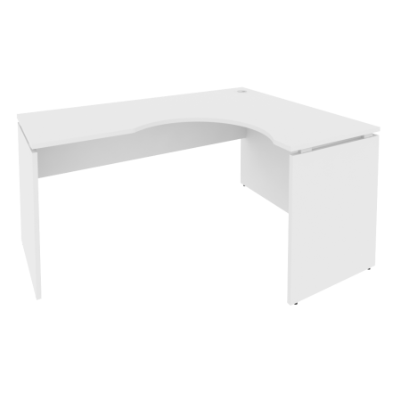 Стол криволинейный, правый Style Л.СА-4Пр 1580x1200x750 (Белый)