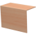 Накладка для стойки Ресепшн А-652 810x380x560 (Темный шимо)