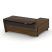 Стол руководителя с тумбой Corner COR.SRT-18 (L) (1800x1800x750) (Гикори Песочный-Ваниль | Металл Ваниль)