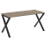 Стол рабочий VR.L-SRX-4.7 1580x720x750 (Тиквуд Темный/Белый металл)