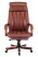 Кресло руководителя T-9922WALNUT светло-коричневый Leather EiCHel кожа крестов. металл/дерево (Темно-коричневый)