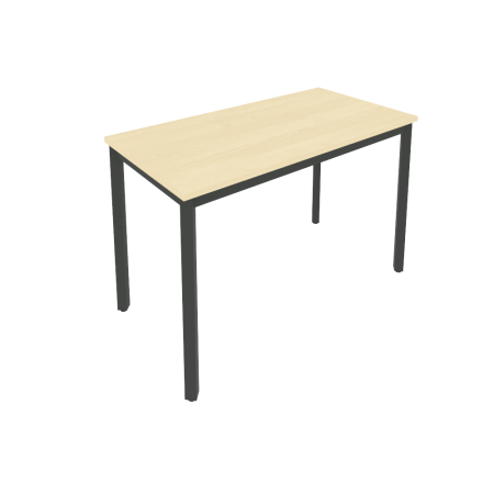 Стол письменный на металлокаркасе Slim С.СП-4.1 1180x600x750 (Клен/Антрацит металл)