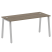 Стол письменный Metal System Style БА.СП-4 1600x720x750 (Дуб Наварра/Серый металл)