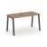 Стол письменный SN-6A.SP-011 (980х700х750) (Тиквуд Светлый/Металл Антрацит)