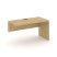 Стол-приставка к опорным элементам SN-D.OPRS-014(L) (1580х700х750) (Тиквуд Светлый/Антрацит)