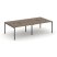 Рабочая станция 2-х сторонняя SN-4P.DRS-031 (1960х1232х750) (Тиквуд Светлый/Металл Антрацит)