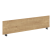 Экран для раб.станции Forta FWBP 1535 1380x350x18 (Дуб Гамильтон/Черный графит)