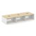Рабочая станция 2-х сторонняя SN-D.DRS-063 (4140х1232х750) (Тиквуд Светлый/Антрацит)