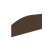 Экран Riva А.ЭКР-9 900x450x18 (Орех Гварнери)
