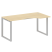 Стол криволинейный левый Metal System Style БО.СА-1 Пр 1600x900x750 (Дуб Наварра/Серый металл)