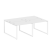 Рабочая станция Metal System Style БО.СМ-4.1 2000x1475x750 (Дуб Наварра/Серый металл)