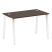 Стол письменный Metal System Style БА.СП-2 1200x720x750 (Дуб Наварра/Серый металл)