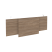 Царга стола руководителя Onix O.M-CSR-3 1140x450x54 (Дуб Аттик/Белый)