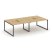 Рабочая станция 2-х сторонняя SN-4O.DRS-051 (1960х1632х750) (Тиквуд Светлый/Металл Антрацит)