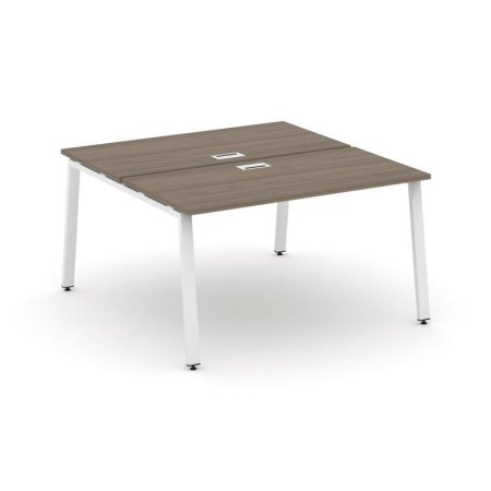 Рабочая станция 2-х сторонняя SN-6A.DRS-021 (980х1632х750) (Вяз Благородный/Металл Белый)