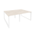 Рабочая станция на О-образном м/к Onix O.MO-D.RS-4.1.7 1960x1475x750 (Тиквуд Темный/Белый Металл)