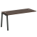 Проходной наборный элемент рабочей станции Metal System Style БА.ПРС-СП-1.4 1600x720x750 (Дуб Наварра/Серый металл)