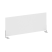 Экран боковой L900мм Metal System Style Б.ЭКР-90 900x18x348 (Дуб Наварра/Белый металл)