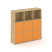 Стеллаж Locker Plus LK.K-003 1188x350x1203 (Дуб Аризона)