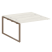 Проходной наборный элемент рабочей станции Metal System Style БО.ПРС-СП-2.3 1400x1475x750 (Дуб Наварра/Серый металл)