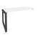 Наборный элемент рабочей станции на О-образном м/к Onix O.MO-1.NRS-4.8 1580x800x750 (Тиквуд Темный/Белый Металл)