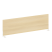 Экран боковой L1200мм Metal System Style Б.ЭКР-120 1200x18x348 (Дуб Наварра/Белый металл)