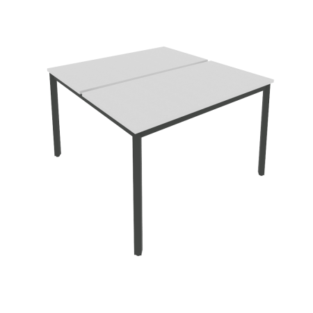 Рабочая станция на металлокаркасе Slim С.СП-4.2 1180x1235x750 (Серый/Антрацит металл)