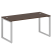 Стол письменный Metal System Style БО.СП-4 1600x720x750 (Дуб Наварра/Серый металл)