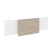 Царга стола руководителя Onix O.M-CSR-4 1340x450x54 (Дуб Аттик/Белый)