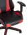 Кресло игровое TopChairs Racer черно-красное (Геймерское кресло Racer черный, красный)