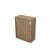 Шкаф-купе Gloss line 9НШКЗ.013 906x450x1150 (Teakwood)