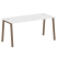Стол письменный Metal System Style БА.СП-4 1600x720x750 (Дуб Наварра/Серый металл)