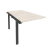 Наборный элемент рабочей станции на м/к Onix O.M-2.NRS-0.8 780x1635x750 (Тиквуд Темный/Белый Металл)