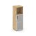 Шкаф средний узкий SN.STU.E-203(R) (400х400х1203) (Антрацит/Тиквуд Светлый/Сатин)