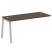 Проходной наборный элемент рабочей станции Metal System Style БА.ПРС-СП-1.4 1600x720x750 (Дуб Наварра/Серый металл)