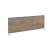 Экран боковой ЛДСП Onix O.EKR-98 980x370x18 (Тиквуд Темный/Черный)