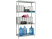 Стеллаж MS Standart 200KD/100x60/4 (Серый)